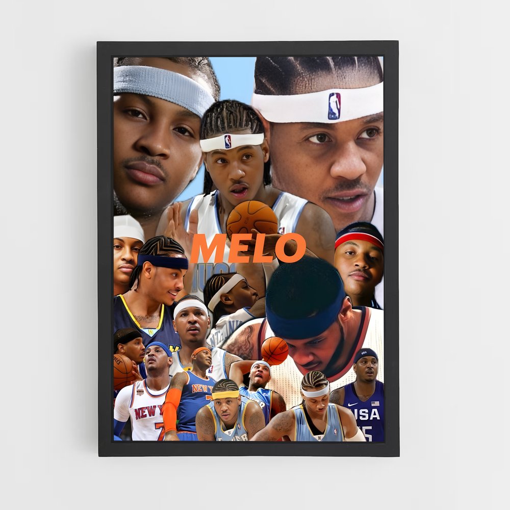 Poster Carmelo anthony admiration – affiche Basketball (vue 2)